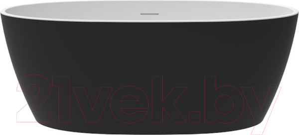 Изображение товара Ванна акриловая Teymi Lina 170x76x58 / T130104 (черный матовый)