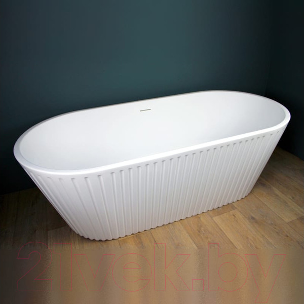 Изображение товара Ванна акриловая Teymi Kati 170x80x58 / T130111 (белый матовый)