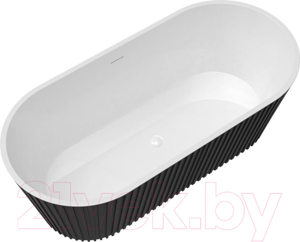 Изображение товара Ванна акриловая Teymi Kati 170x80x58 / T130113 (черный матовый)