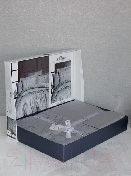 Изображение товара Комплект постельного белья DO&CO Advina / 11736 (серый)