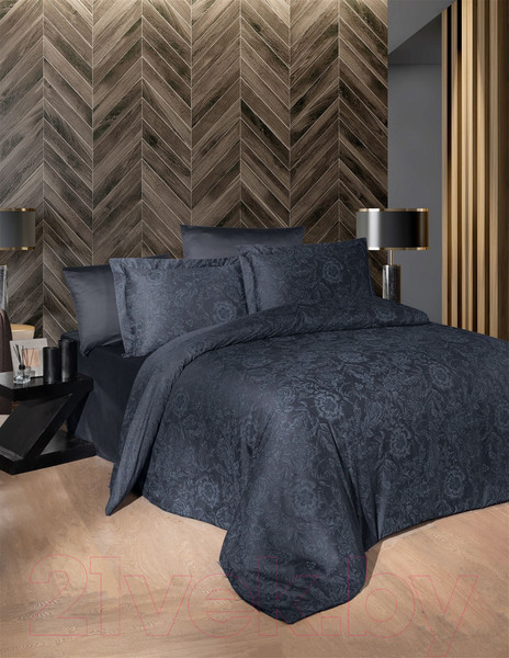 Изображение товара Комплект постельного белья DO&CO Advina / 11736 (синий)