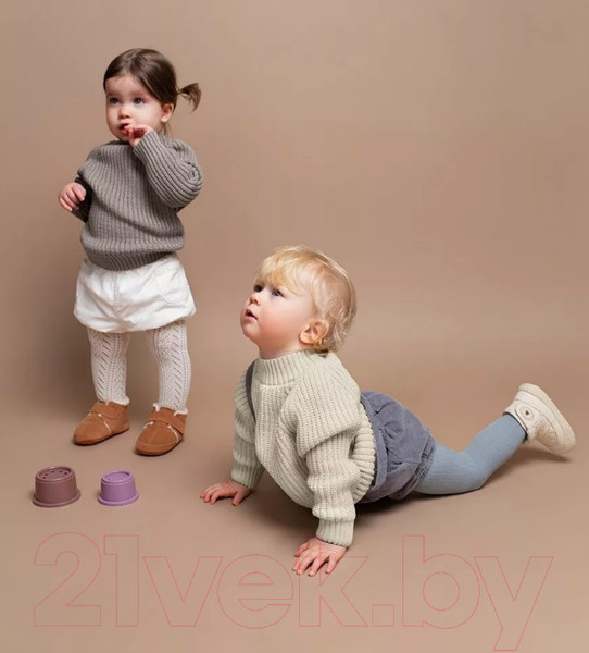 Изображение товара Джемпер для малышей Amarobaby Warm / AB-OD23-W26/33-98 (молочный, р.98)