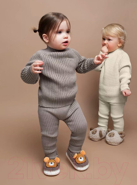 Изображение товара Джемпер для малышей Amarobaby Warm / AB-OD23-W26/33-98 (молочный, р.98)