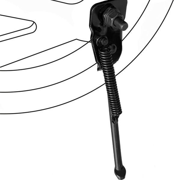 Изображение товара Подножка для велосипеда Maxiscoo MSC-KS2314 (черный)