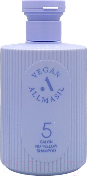Изображение товара Оттеночный шампунь для волос AllMasil 5 Salon No Yellow Shampoo Против желтизны (150мл)