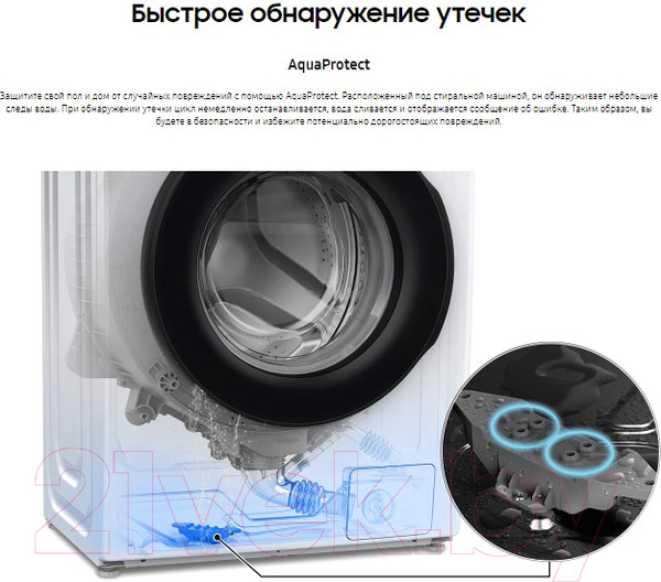Изображение товара Стиральная машина Samsung WW80AGAS26AXLP