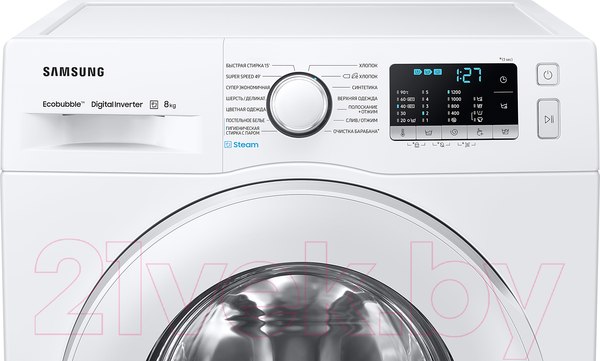 Изображение товара Стиральная машина Samsung WW80AGAS21TELP