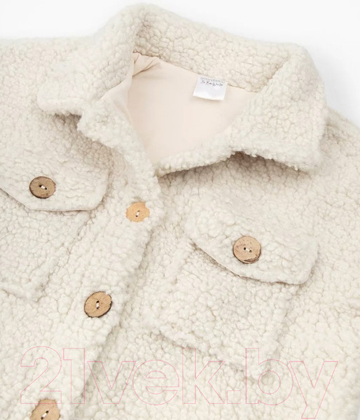 Изображение товара Куртка детская Amarobaby Lama / AB-OD23-20L/03-128 (бежевый, р.128)