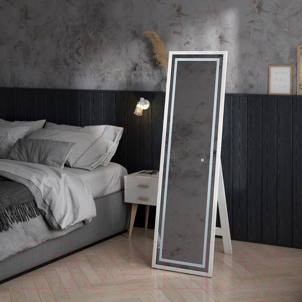 Изображение товара Зеркало Teymi Helmi 49x165 White Edition / T20243 (сенсор)