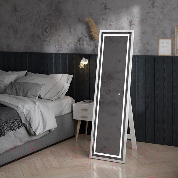 Изображение товара Зеркало Teymi Helmi 49x165 White Edition / T20243 (сенсор)