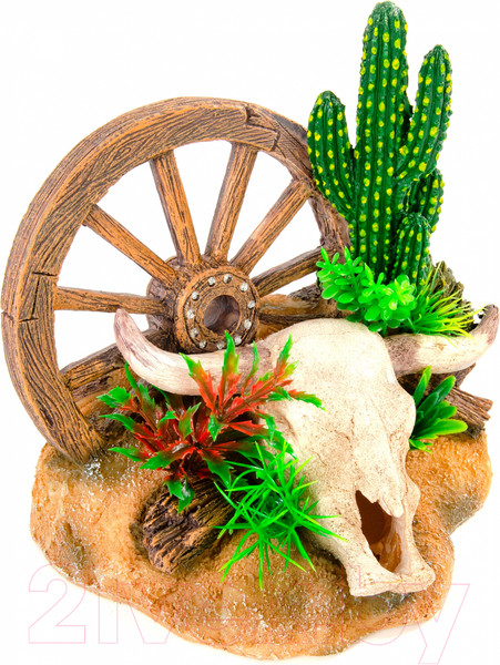 Изображение товара Декорация для аквариума Exoprima Череп буйвола / 00868/EP