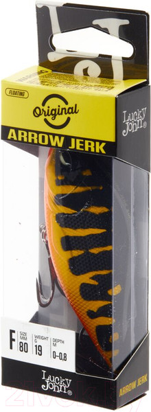 Изображение товара Воблер Lucky John Original Arrow Jerk F 08.00/035 / LJO0508F-035