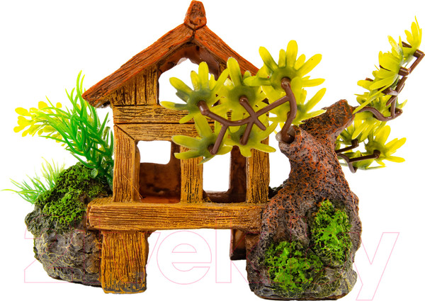 Изображение товара Декорация для аквариума Exoprima Домик / 41167/EP