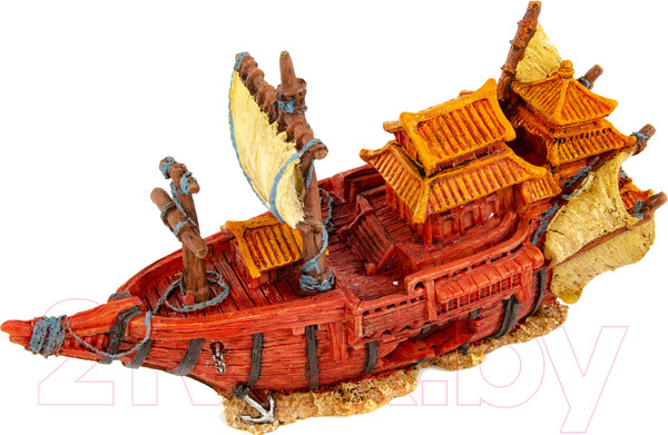 Изображение товара Декорация для аквариума Exoprima Корабль Призрак / 41198/EP