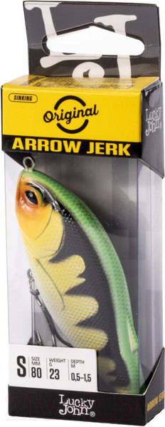 Изображение товара Воблер Lucky John Original Arrow Jerk S 08.00/005 / LJO0508S-005