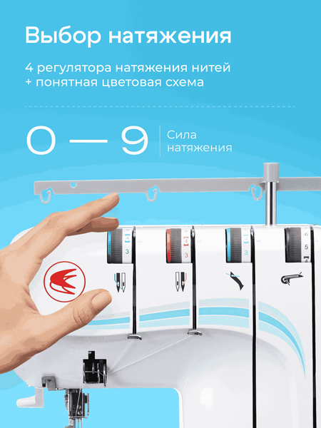 Изображение товара Оверлок Chayka New Wave 777