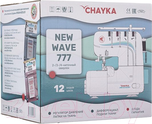 Изображение товара Оверлок Chayka New Wave 777