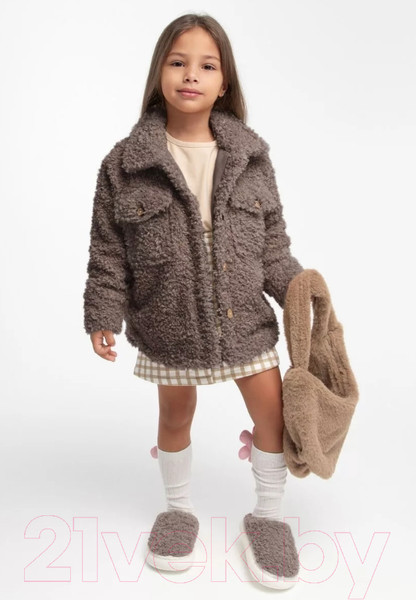 Изображение товара Куртка детская Amarobaby Lama / AB-OD23-20L/42-122 (шоколадный, р.122)