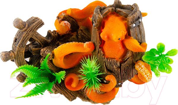 Изображение товара Декорация для аквариума Exoprima Осьминог / 40102/EP