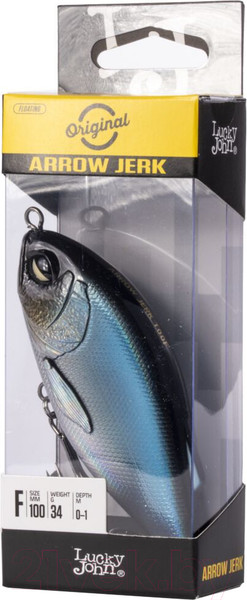Изображение товара Воблер Lucky John Original Arrow Jerk F 10.00/001 / LJO0510F-001
