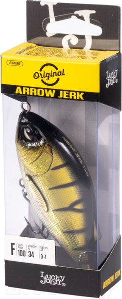Изображение товара Воблер Lucky John Original Arrow Jerk F 10.00/002 / LJO0510F-002