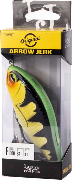Изображение товара Воблер Lucky John Original Arrow Jerk F 10.00/005 / LJO0510F-005