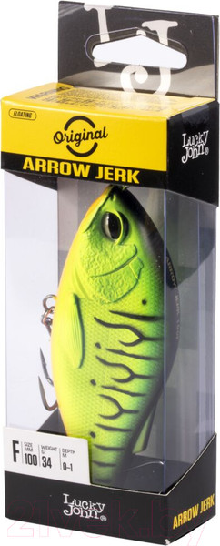 Изображение товара Воблер Lucky John Original Arrow Jerk F 10.00/008 / LJO0510F-008