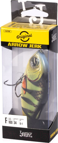 Изображение товара Воблер Lucky John Original Arrow Jerk F 10.00/030 / LJO0510F-030
