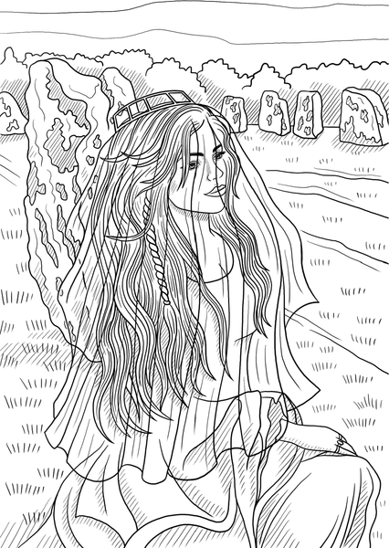 Изображение товара Раскраска-антистресс АСТ Разные ведьмы. Раскрась свою магию / 9785171548353 (Митренина М.)