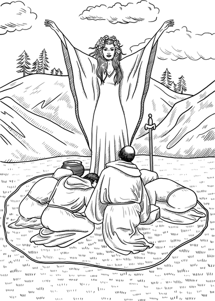 Изображение товара Раскраска-антистресс АСТ Разные ведьмы. Раскрась свою магию / 9785171548353 (Митренина М.)