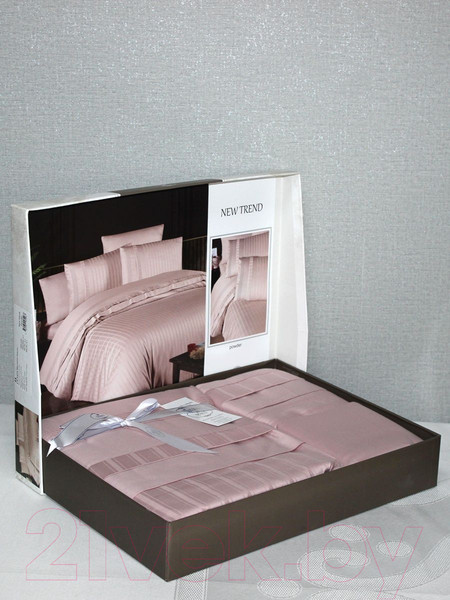 Изображение товара Комплект постельного белья DO&CO Trend / 11879 (пудровый)