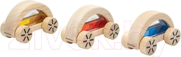 Изображение товара Автомобиль игрушечный Plan Toys Wautomobile / 1638 (желтый)