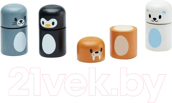 Изображение товара Конструктор Plan Toys Животные арктики / 5484