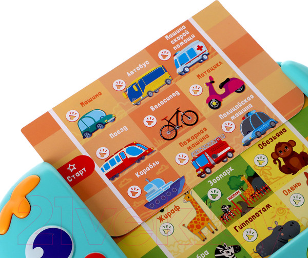 Изображение товара Развивающий игровой набор Zabiaka Планшет. Мои первые английский слова / 9918368