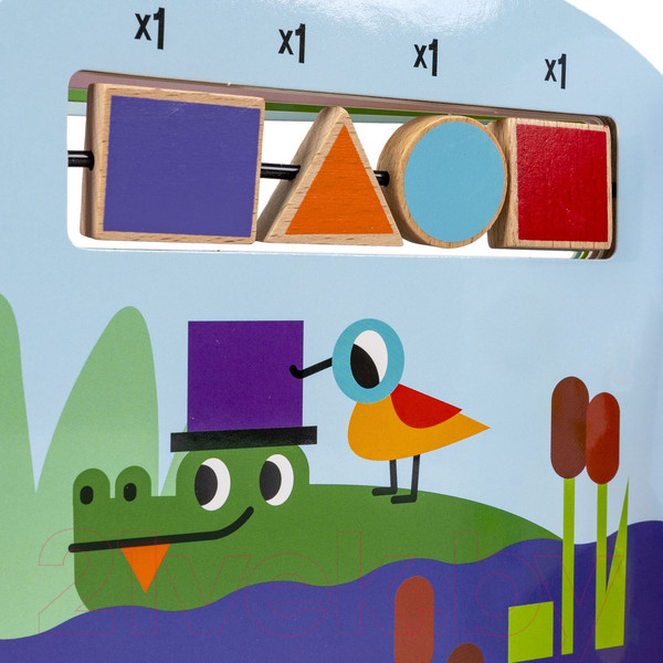 Изображение товара Развивающая книга Bondibon Играю где хочу Изучаем формы и цвета / ВВ5962