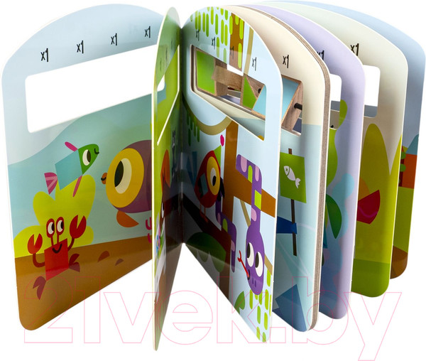 Изображение товара Развивающая книга Bondibon Играю где хочу Изучаем формы и цвета / ВВ5962