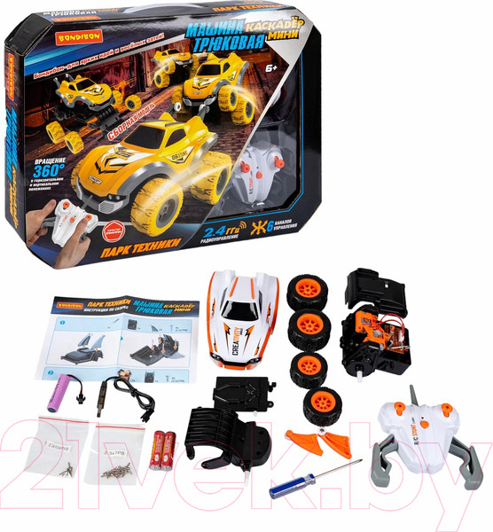 Изображение товара Радиоуправляемая игрушка Bondibon Каскадер Мини / ВВ6272