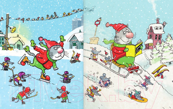 Изображение товара Книга АСТ Кот круглый год! / 9785171618339 (Усачев А.А.)