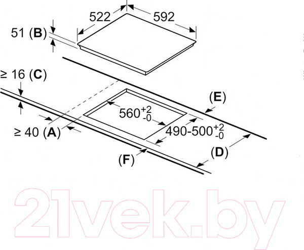 Изображение товара Индукционная варочная панель Bosch PUE612BB1J