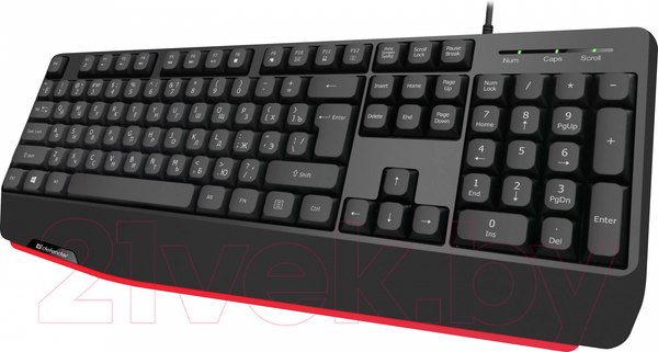 Изображение товара Клавиатура Defender Atom HB-546 / 45546 (черный)