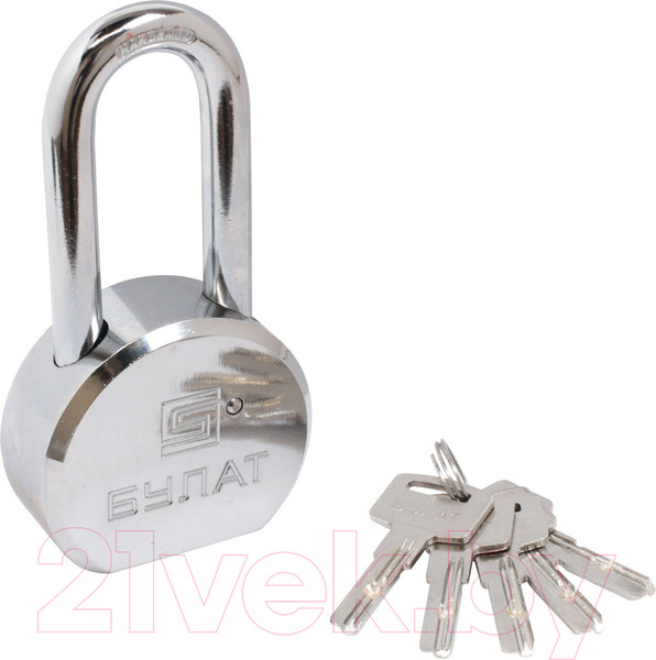 Изображение товара Замок навесной БУЛАТ ВС6-Т65-01МХ (ВС1С-865Д)