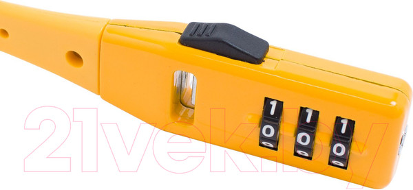 Изображение товара Велозамок БУЛАТ ВС 455 НС (желтый)