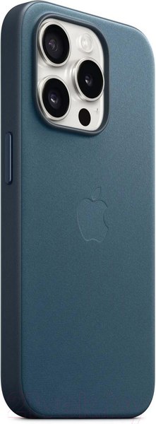 Изображение товара Чехол-накладка Apple FineWoven Case w/MagSafe для iPhone 15 Pro Pac. Blue / MT4Q3FE/A