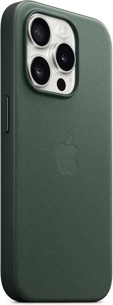 Изображение товара Чехол-накладка Apple FineWoven Case w/MagSafe для iPhone 15 Pro Evergreen / MT4U3FE/A