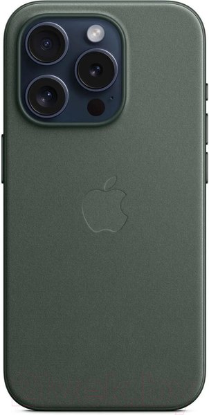 Изображение товара Чехол-накладка Apple FineWoven Case w/MagSafe для iPhone 15 Pro Evergreen / MT4U3FE/A