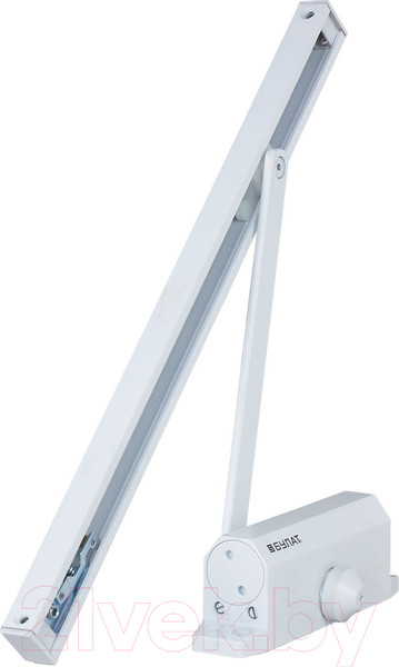 Изображение товара Доводчик с каналом скольжения БУЛАТ Arctic ДД 502/4 AH-W (белый)