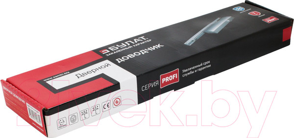 Изображение товара Доводчик с каналом скольжения БУЛАТ Profi ДД 802/5 BH-S (серебристый)