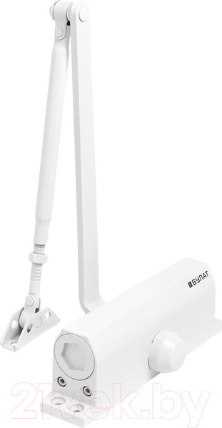 Изображение товара Доводчик с рычагом БУЛАТ Ultimate ДД-150 A-W (белый)