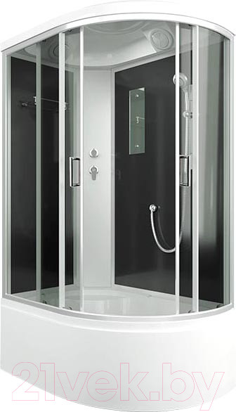 Изображение товара Душевая кабина IVA 120x80x215 / SC120CTL (черный/тонированное стекло)