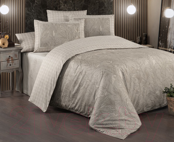 Изображение товара Комплект постельного белья DO&CO Delux Premium Stefan / 11891 (бежевый)